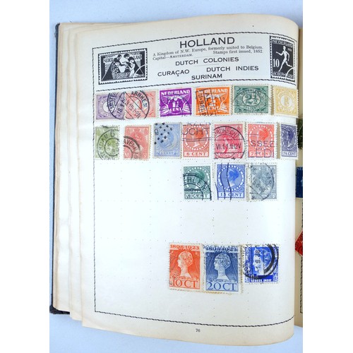 495 - Five postage stamp albums containing British, Commonwealth and stamps of the world, and 5 other albu... 