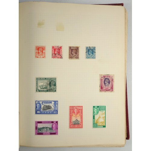 495 - Five postage stamp albums containing British, Commonwealth and stamps of the world, and 5 other albu... 