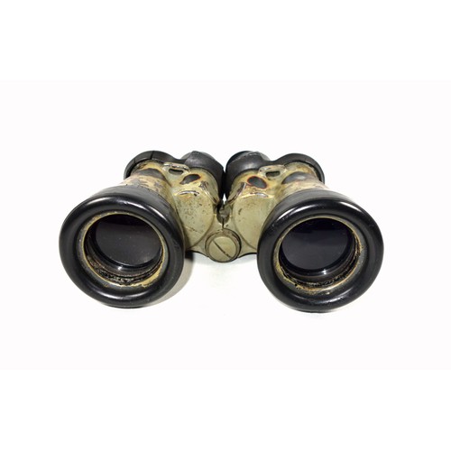 192 - Pair of German Second World War Kriegsmarine U-Boat Binoculars, believed to be Zeiss, with protectiv... 