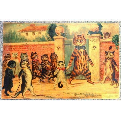 298 - After Louis Wain (British, 1860-1939), 