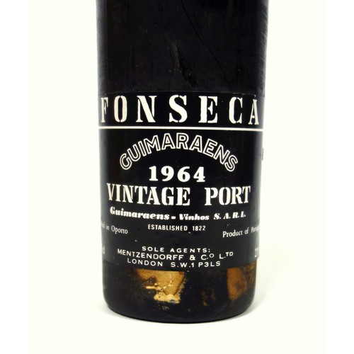 16 - Fonseca Guimaraens Vintage Port, 1964, 75cl, in a leatherette presentation case