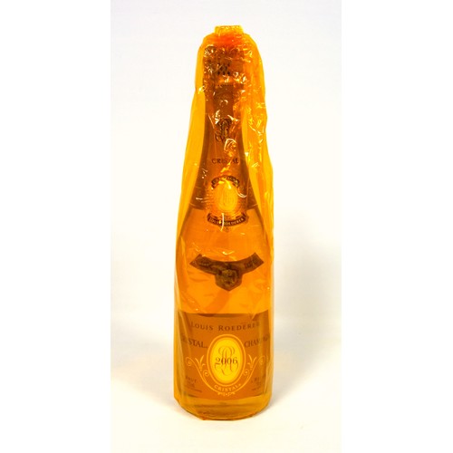 19 - Louis Roederer Cristal Brut Champagne, 2006, 75cl, in cellophane wrap and presentation case with boo... 