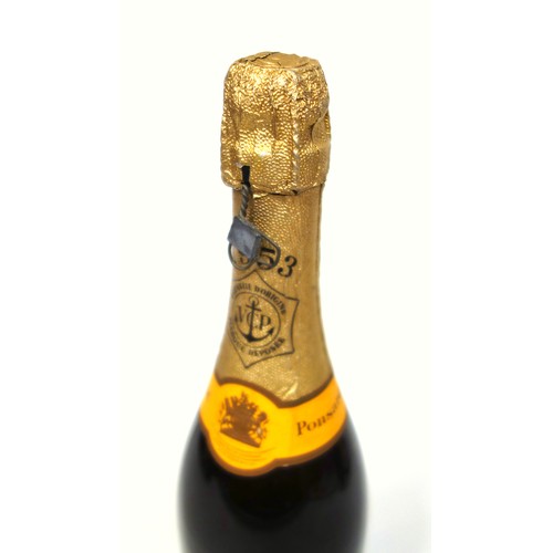 22 - A 1953 bottle of vintage Veuve Clicquot Ponsardin dry champagne