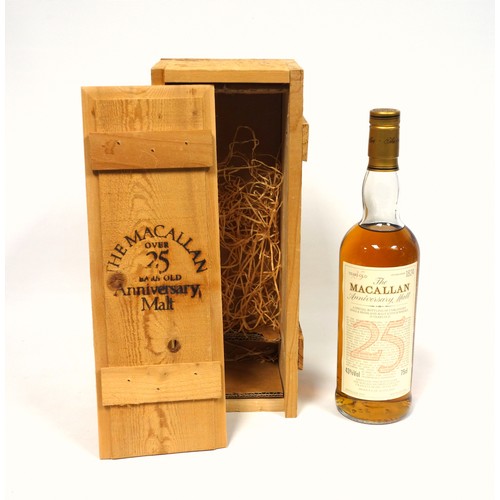 27 - 1965 Macallan 25 Year Old Anniversary Speyside Single Malt Scotch Whisky, Distilled in 1965 and bott... 