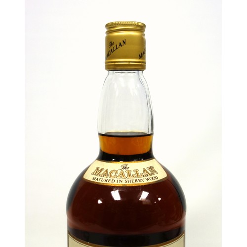 28 - Bottle of Macallan 12 Year Old Speyside Single Malt Scotch Whisky, c.1990s, 1L, 43% ABV, in original... 