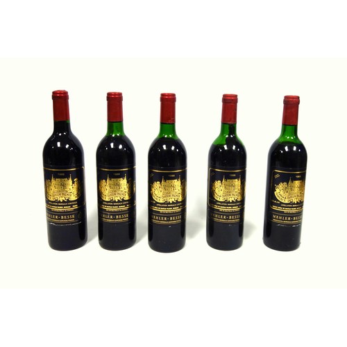 42 - 5 bottles of 1986 Chateau Palmer, 75cl, O.W.C. (6)