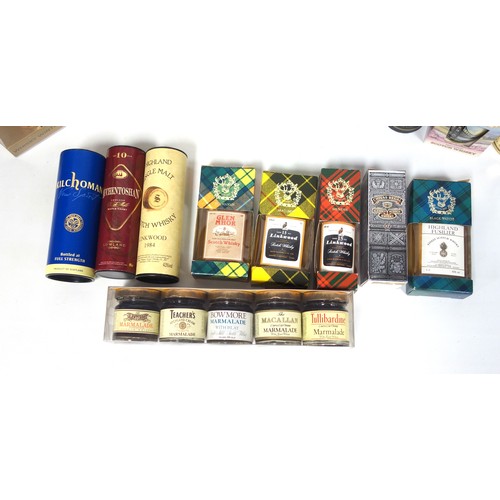 56 - Miniatures - Glenfiddich Single Malt Scotch Whisky Selection, containing Special Reserve 12 Y.O., So... 