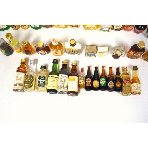 64 - Miniatures - Whiskies including Dalwhinnie 15 Y.O., Glenkinchie 10 Y.O., Isle of Jura 10 Y.O., Tober... 