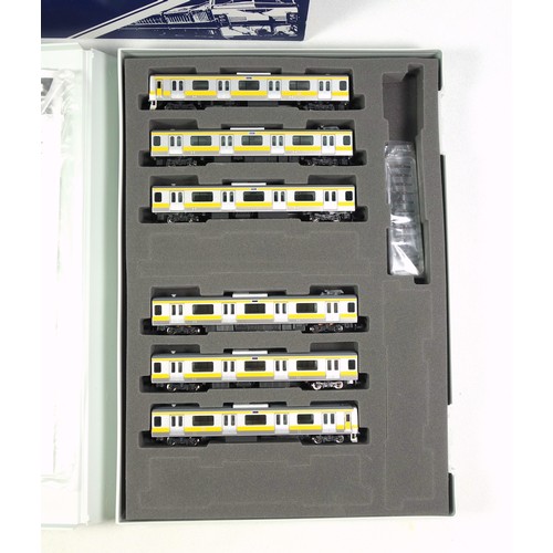 11 - Tomix N Gauge 98708 J.R. Commuter Train Series E2310 (Chuo/Sobu Line Local Train/Renewed Design) pac... 