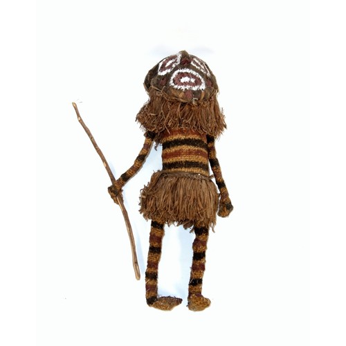 113 - African tribal spirit doll, H.38cm