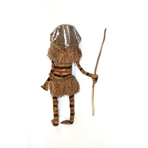 113 - African tribal spirit doll, H.38cm