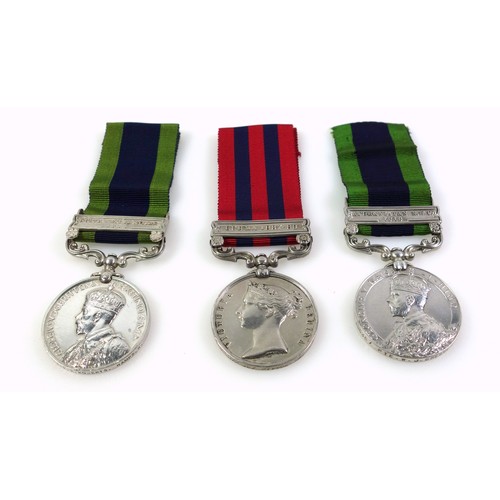 496 - Victoria India General Service medal with clasp 