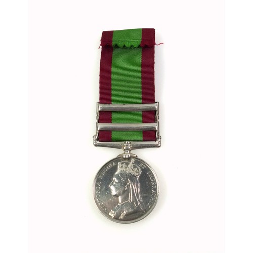 497 - Victoria Afghanistan medal 1878-80 with 2 clasps 