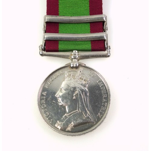 497 - Victoria Afghanistan medal 1878-80 with 2 clasps 