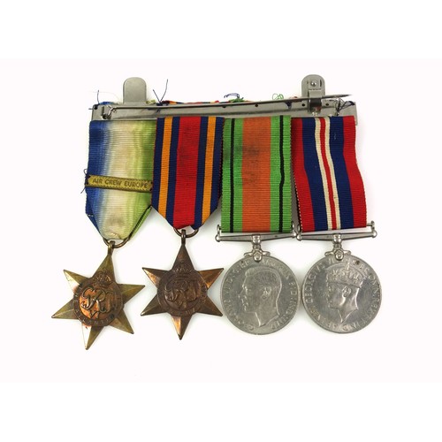 500 - Group of 6 medals awarded to Lieut. E. R. Green, comprising George V War and Victory medals, George ... 