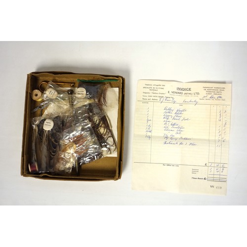 519 - Hardy Brothers bakelite fly box and flies, and seven other boxes containing over 150 flies, Veniard ... 