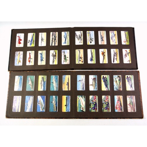 521 - 6 albums containing mainly 1930s Player's Cigarette cards, including 2 sets of cricketers (100), set... 