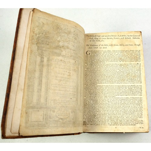 548 - [Bible]. (English King James Version), The Holy Bible Containing the Old Testament And The New, Newl... 