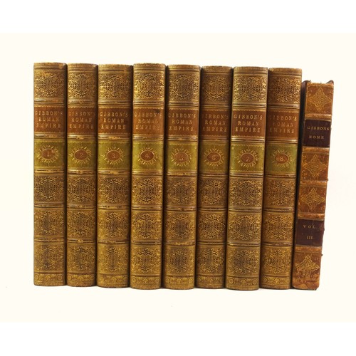 552 - Gibbon (Edward). The History Of The Decline And Fall Of The Roman Empire, New Edn. in 8 vols., print... 