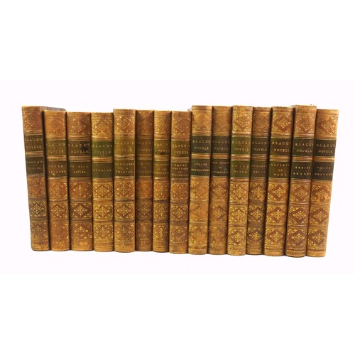 554 - [Bindings]. Black (William). Novels, 12 vols., mixed edns., pub. Macmillan & Co., London, 1873-1886,... 