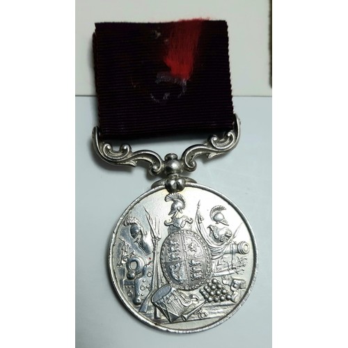 498 - Victoria Crimea medal 1854 with clasp 