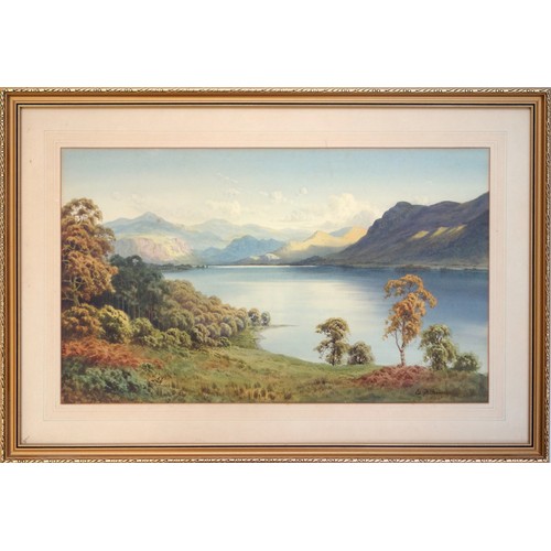 125 - Edward Horace Thompson (British, 1879-1949), Lake District, watercolour,  signed lower right 'Ed. H.... 