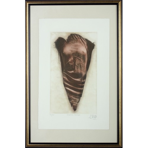 175 - Willi Kissmer (German, 1951-2018), 'Der Traum', framed print, signed, titled and marked as Artists P... 