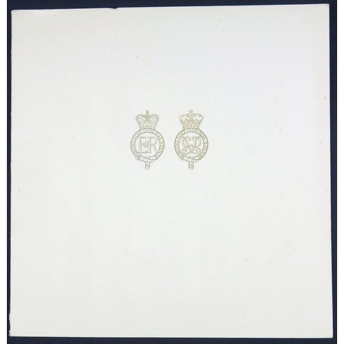 395 - H.M. Queen Elizabeth II ('Lilibet' signed) and H.R.H. The Duke of Edinburgh, Christmas card dated 19... 