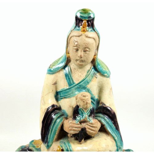 688 - Chinese earthenware figure of 