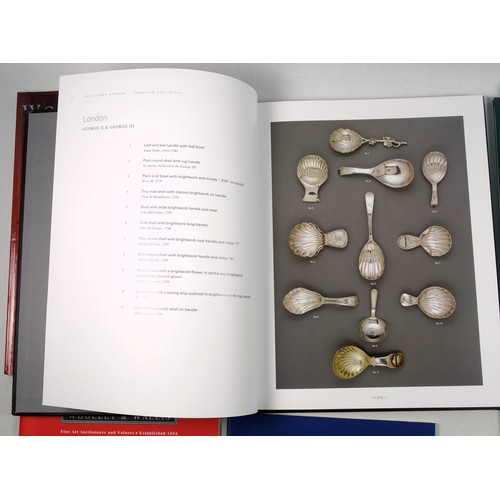 462 - Hardbound catalogue, Tea Caddy Spoons- The Collection of Mr & Mrs O. R. Arton, with 62 colour plates... 