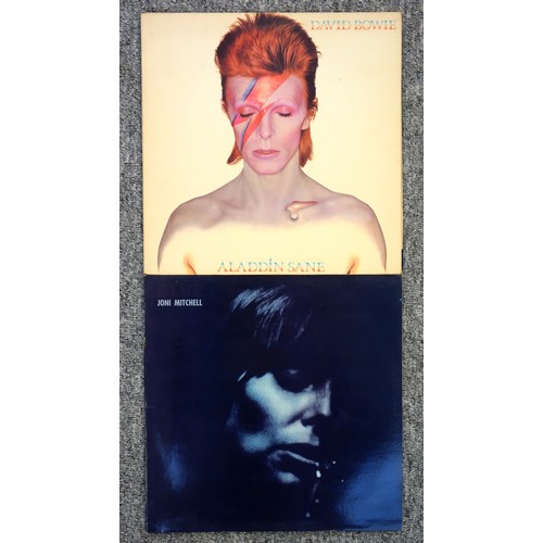 729 - David Bowie Aladdin Sane, LSP 4852, Matrix CPRS 4543, gatefold with lyric inner sleeve; Hunky Dory, ... 