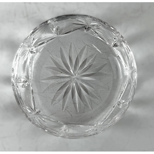 A selection of Stuart Crystal Glasses, Hardwicke pattern, with deep cut ...