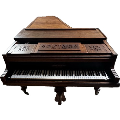 11 - A Victorian Rosewood 7ft Grand Piano by John Broadwood & Sons, serial number 21833, circa 1895. ... 