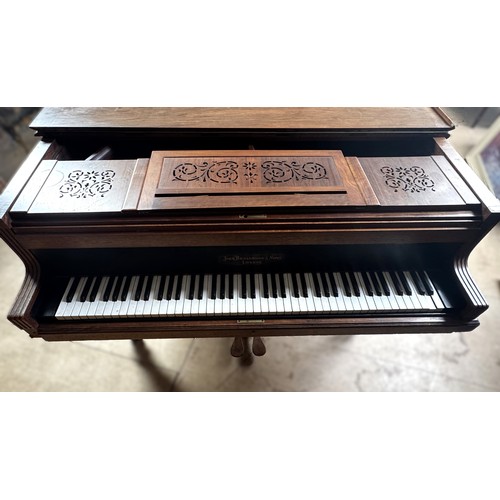 11 - A Victorian Rosewood 7ft Grand Piano by John Broadwood & Sons, serial number 21833, circa 1895. ... 