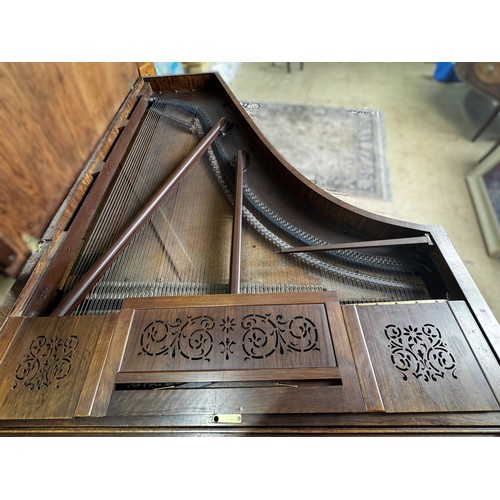 11 - A Victorian Rosewood 7ft Grand Piano by John Broadwood & Sons, serial number 21833, circa 1895. ... 