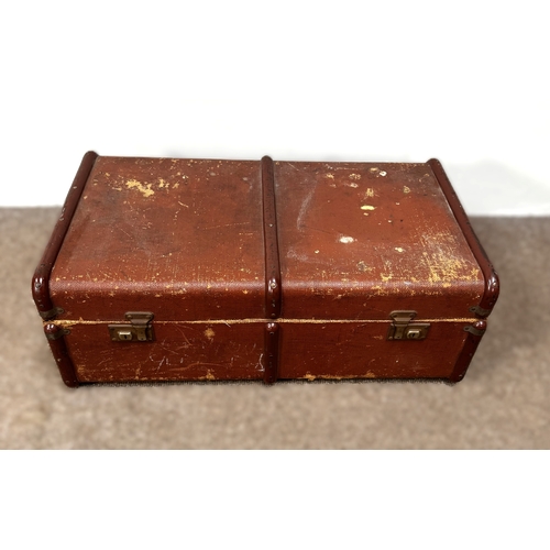 15 - A vintage trunk, W82cm x H30cm x D46cm