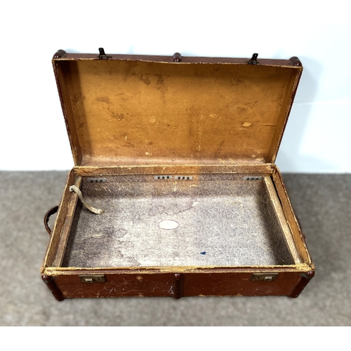 15 - A vintage trunk, W82cm x H30cm x D46cm