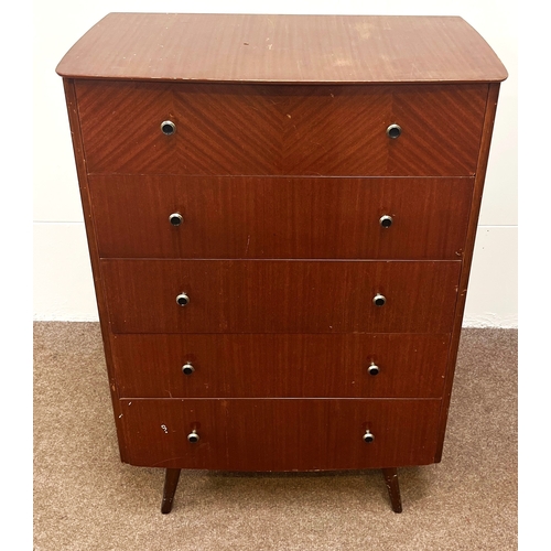 25 - Various furniture, including two modern chests of drawers; also a glass front bookcase and a small c... 