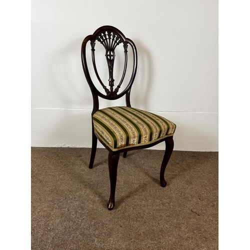 37 - Five modern pine framed chairs, including an armchair, also three late Victorian dining chairs (8).