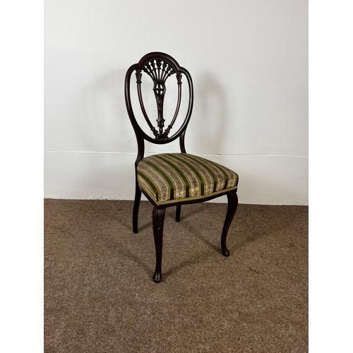 37 - Five modern pine framed chairs, including an armchair, also three late Victorian dining chairs (8).