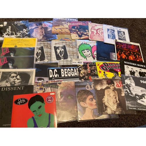 402 - Records : Punk/New Wave collection of 7