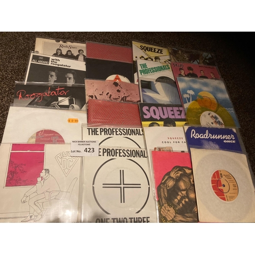 423 - Records : Punk/New Wave - Super collection of 7