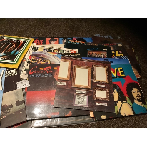 453 - Records : Selection of general albums Police, Beach Boys, Motors, Ultravox, ELO, Move etc - conditio... 