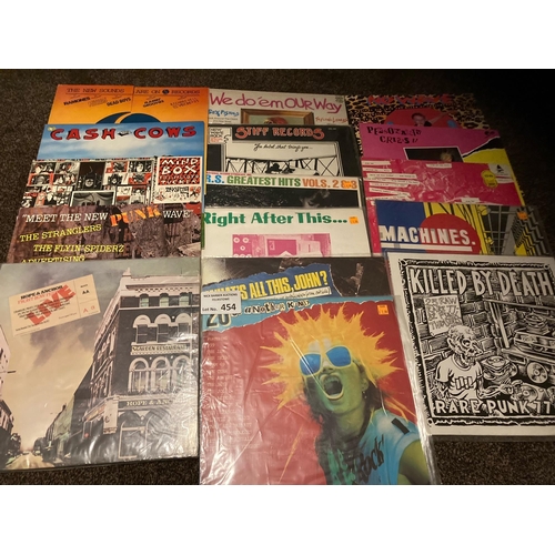 454 - Records : Punk super collection of compilation albums - a bit of New Wave also - great conditions vi... 