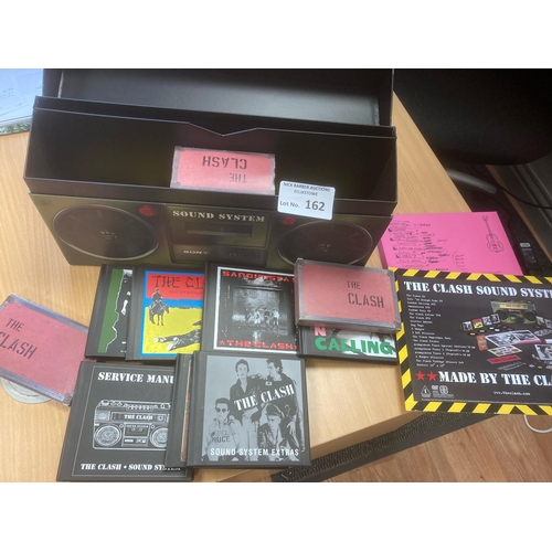 162 - Records : The Clash - Sound System super box set - unsure of completeness but sold as seen re pictur... 