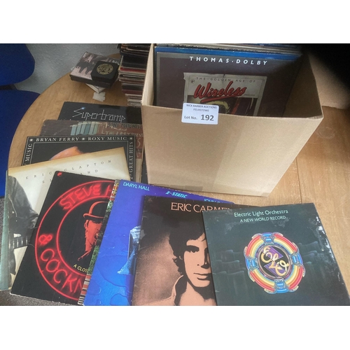 192 - Records : 30 Classic Rock albums inc Supertramp, Roxy Music, Police etc