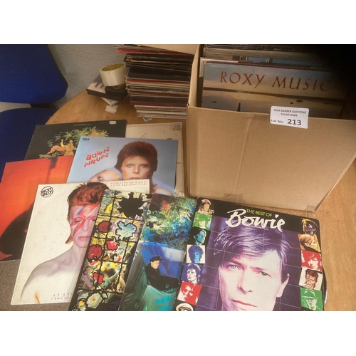 213 - Records : 30 Classic Rock Albums inc Bowie, Pink Floyd, U2 etc