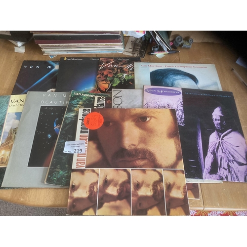 219 - Records : Van Morrison 11 albums all in great condition