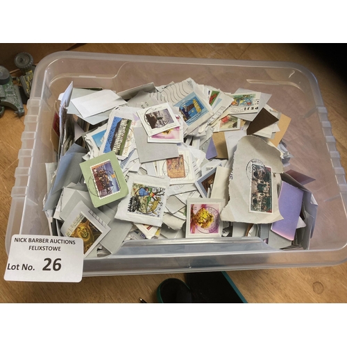 26 - Stamps : West Germany - modern kiloware in small crate - nice lot