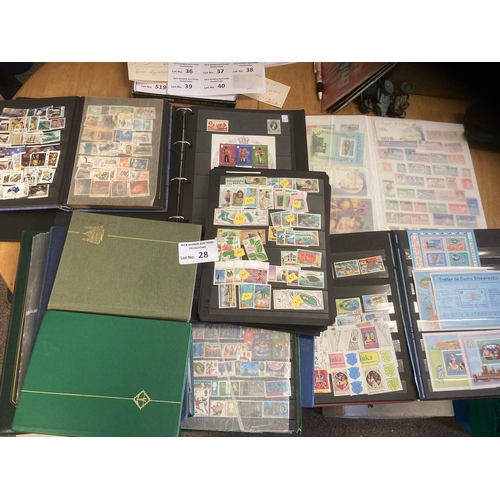 28 - Stamps : Large crate includes mint Commonwealth German mint sheets, GB mint/used - nice lot